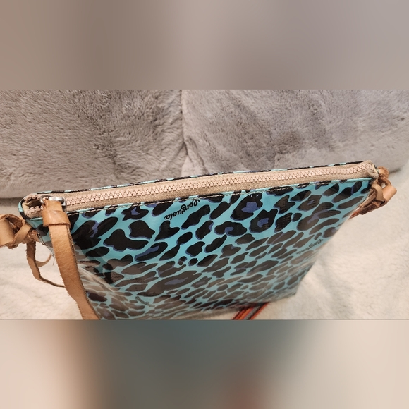 Consuela Downtown Crossbody (Blue Animal Print) - Picture 4 of 12